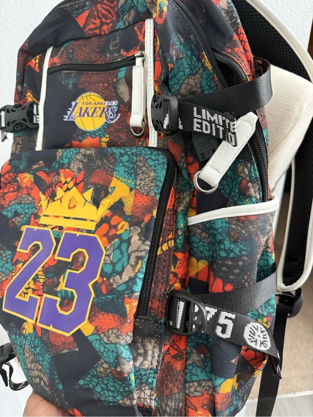 Lakers Number 23 limited ed backpack